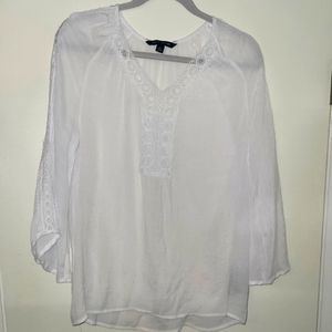 Sheer boho blouse
